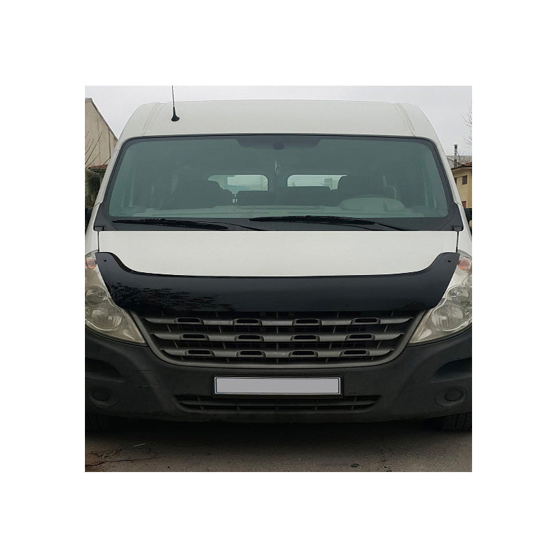 OneWay, Motorhjelmsbeskytter, Glossy Sort, Passer til Renault Master 3. generation (2010-2014)