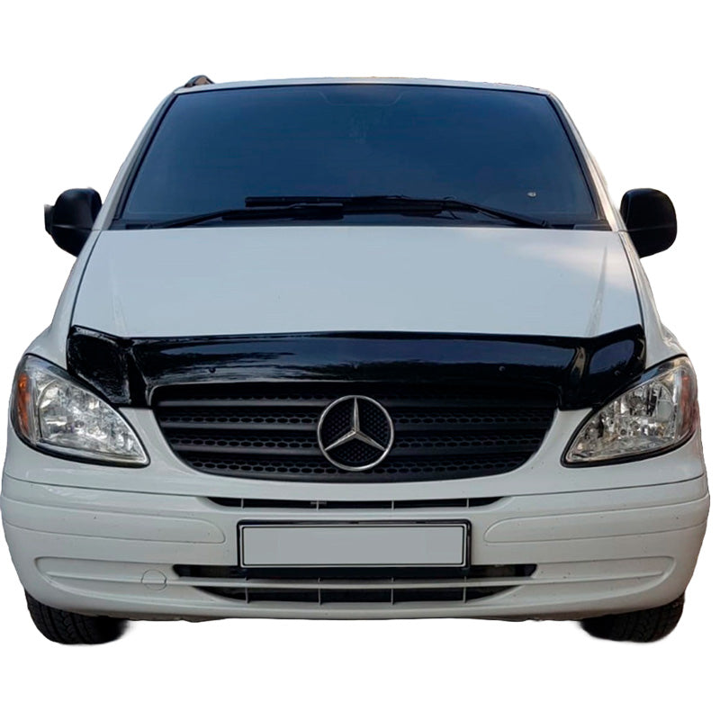 OneWay, Motorhjelmsbeskytter, Glanssort, Passer til Mercedes Vito W639 (2003-2014)
