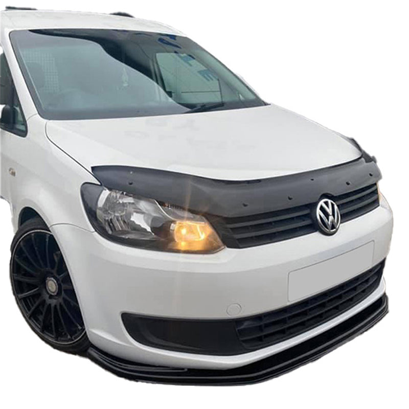OneWay, Frontspoiler, Glossy sort, Passer til Volkswagen Caddy MK3 Facelift 2010-2015