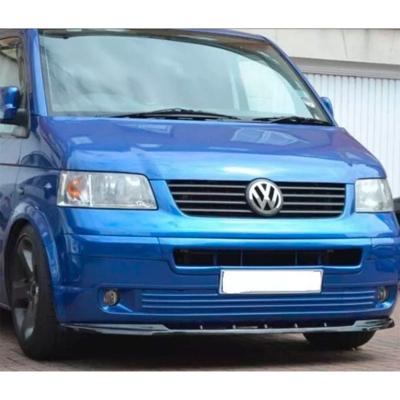 OneWay, Frontspoiler, Glanssort, Passer til Volkswagen Transporter T5 (2003-2009)