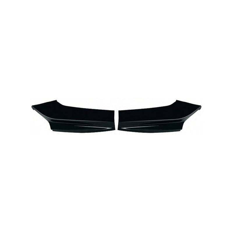 OneWay, Front flaps, Glossy black, Passer til BMW 5-Series F10/F11 M-Pack 2011-2016
