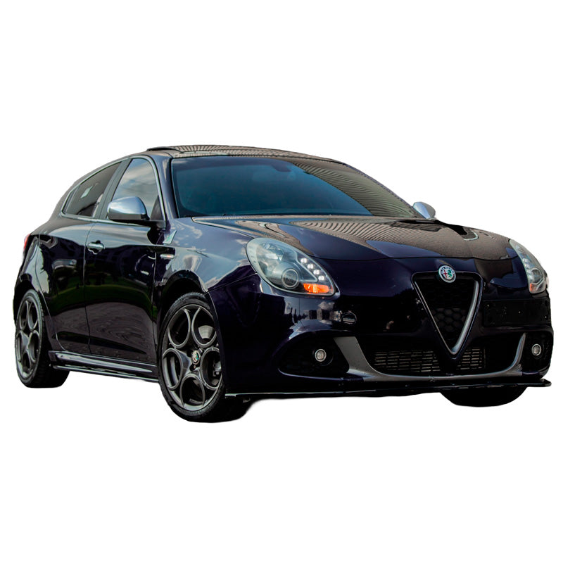 OneWay, Frontspoiler, Glans sort, Passer til Alfa Romeo Giulietta 2010-2020