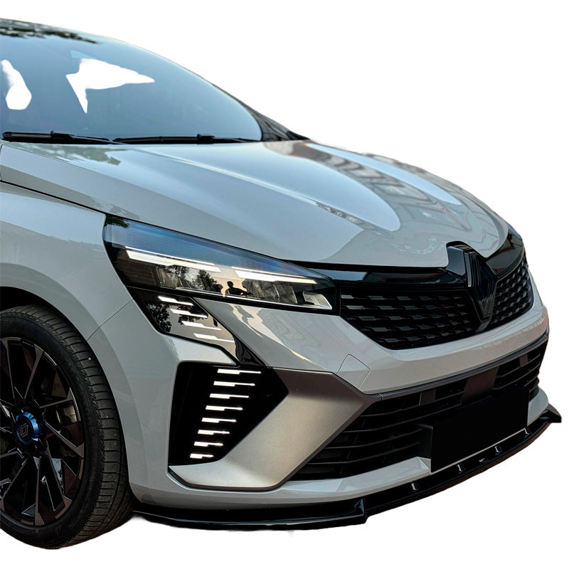 OneWay, Frontspoiler, Glossy Sort, Passer til Renault Clio MK6 2024-, 'Elegance'