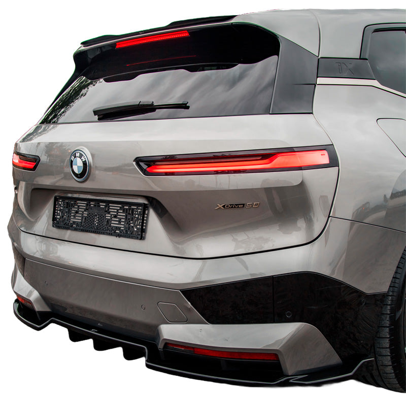 OneWay, Bagkofanger Skirt, Højglans Sort, Passer til BMW iX M-Pack i20 2021-