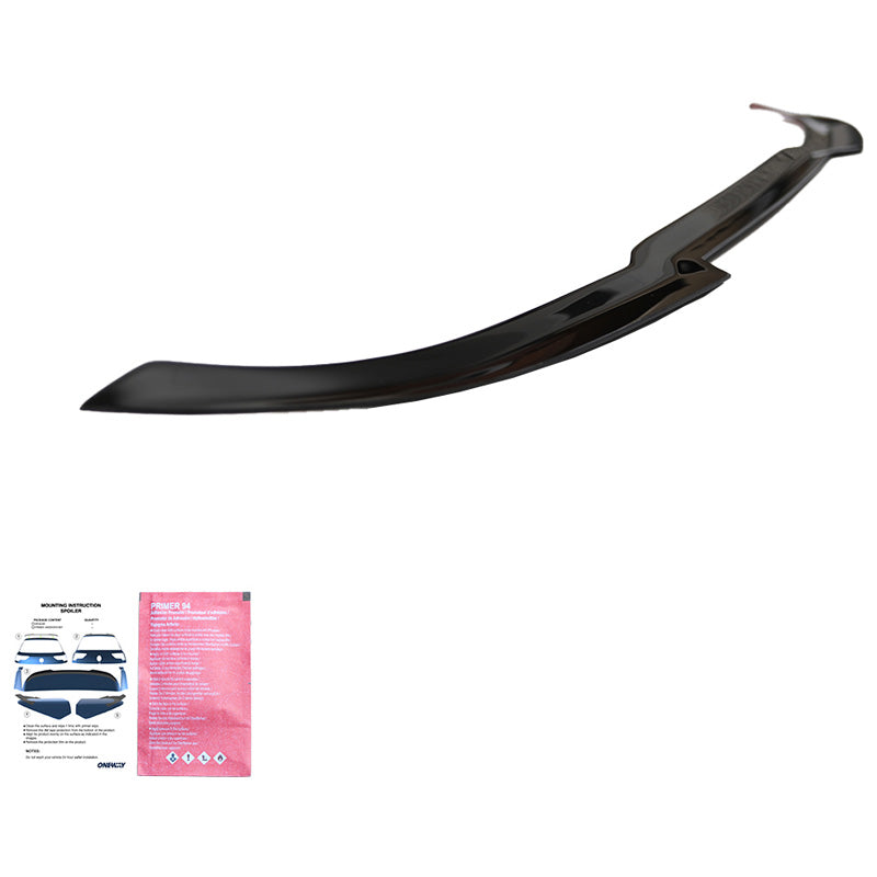 OneWay, Tagspoiler cap, Glossy sort, Passer til Ford Fiesta ST/ST-Line MK8 2017-, 'Aerodynamisk Design'