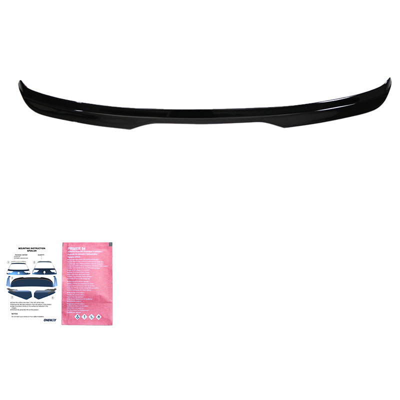 OneWay, Tagspoiler Cap, Glansfuld Sort, Passer til Ford Focus ST MK3 Hatchback 2010-2014 & ST MK3 Facelift 2015-2018