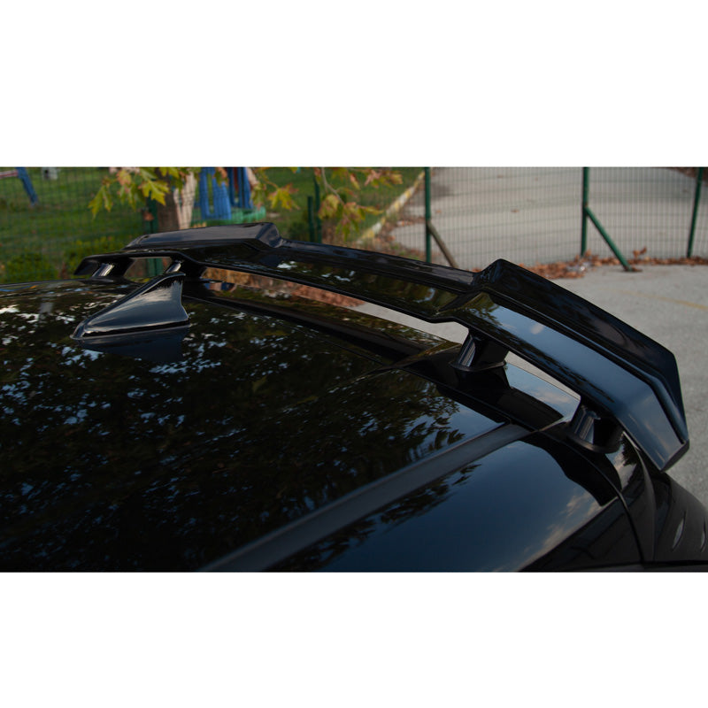 OneWay, Tagspoiler cap, Blank sort, Passer til Hyundai I20 N MK3 2020-, 'Elegance'