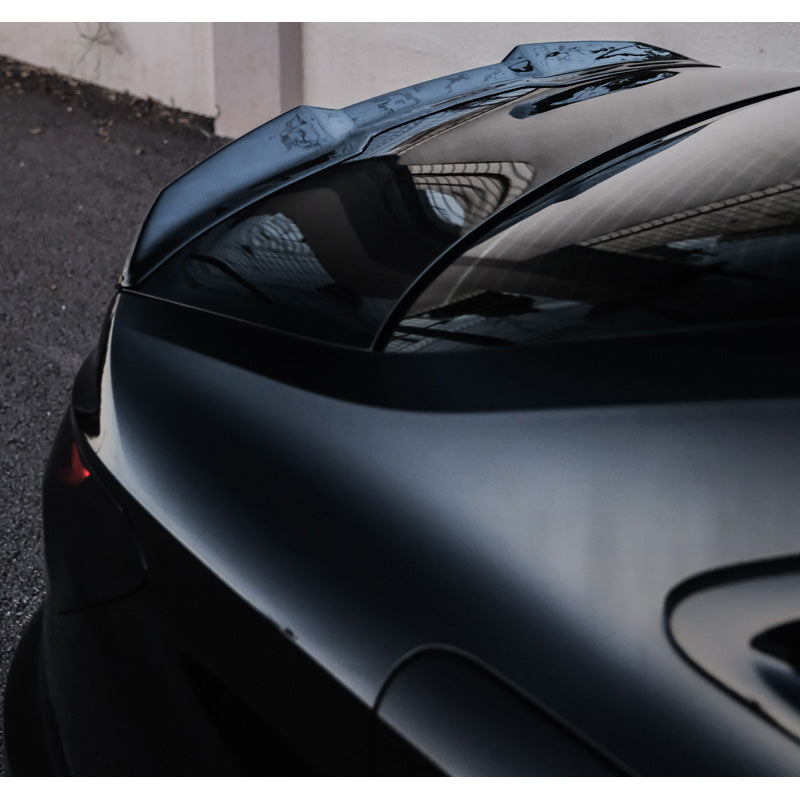 OneWay, Bagagerumsspoiler, Glanssort, Passer til Audi A3/S3/RS3 (8Y) Sedan 2020-2024