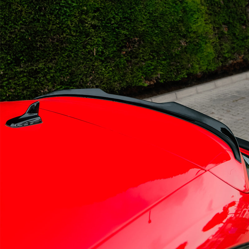 OneWay, Tagspoiler, Blank sort, passer til Audi Q3 (F3N) Sportback (2019-2025) inkl. S-Line/RSQ3