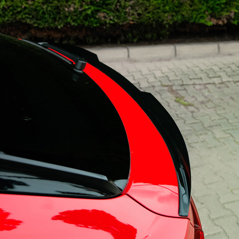 OneWay, Bagspoiler, glans sort, passer til Audi Q3 (F3N) Sportback (2019-2025) inkl. S-Line/RSQ3