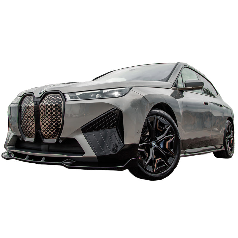 OneWay, Sideskørter i Glossy Sort, Passer til BMW iX M-Pack i20 (2021-), 2 stk. sæt