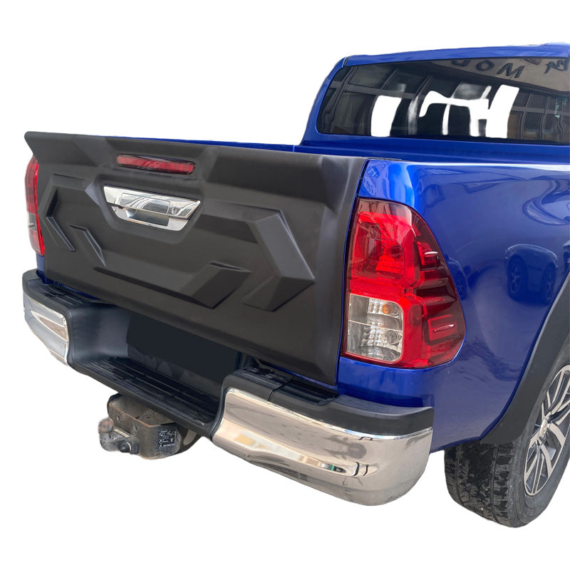 OneWay, Bagklapcover, Mat Sort, Passer til Toyota Hilux 8. generation (2015-2020)