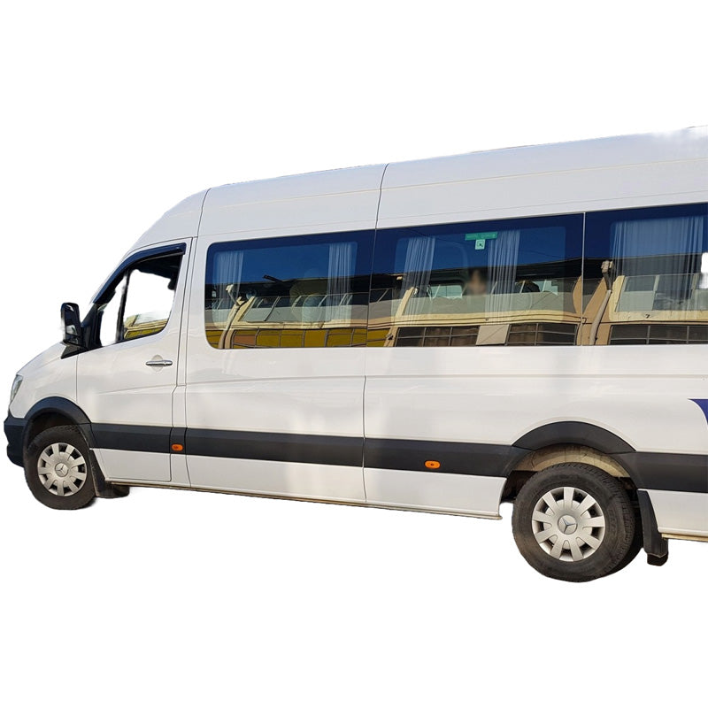 OneWay, Skærmkanter, 4stk, Mat Sort, Passer til Mercedes Sprinter W906 Facelift (2014-2018), 'Premium' – 4 dele