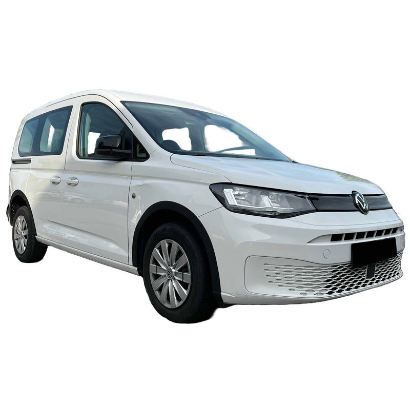 OneWay, Skærmkanter, ABS-plast, Mat Sort, Passer til Volkswagen Caddy MK5 (2020-), 10-delingssæt