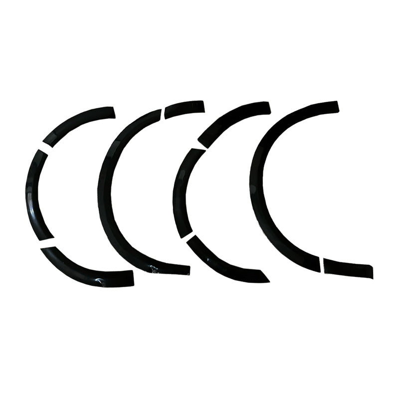 OneWay, Hjulkasser, Glans Sort, Passer til Volkswagen Transporter T6.1 (2020-2022), 10-stk. sæt