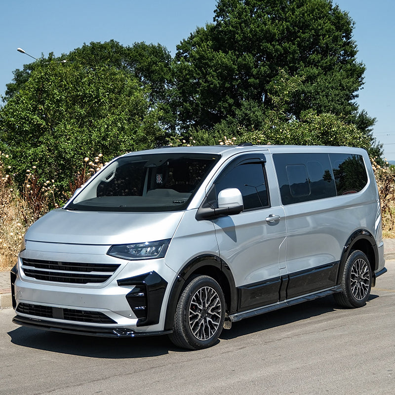 OneWay, Skærmforstørrersæt, Gloss black, passer til Volkswagen Transporter T7 (2024-), Kort akselafstand / Skydedør venstre & højre