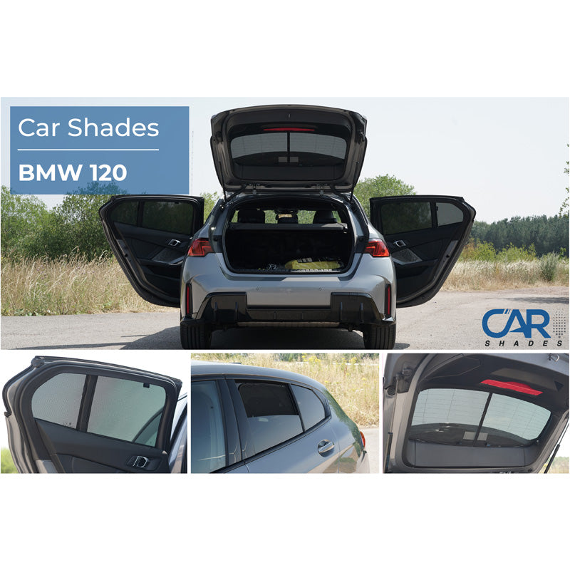 Car Shades, Solgardinsæt, passer til BMW 1-Series F70 5-dørs (2024-) (6-stk)