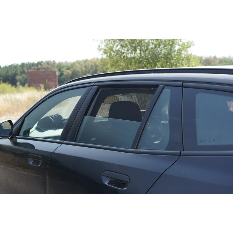 Car Shades, Solgardin til bagsidedøre, passer til BMW 5-Series G61 Touring 2024- inkl. i5 (4-styk)