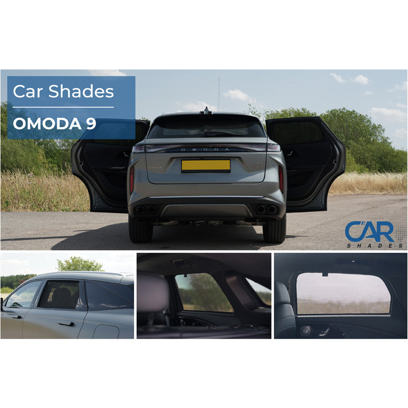 Car Shades, Solgardin, passer til Omoda 9 (2025-), 2 stk.