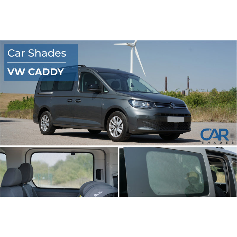 Car Shades, Solgardin, passer til Volkswagen Caddy V Maxi (2020-), 2 stk