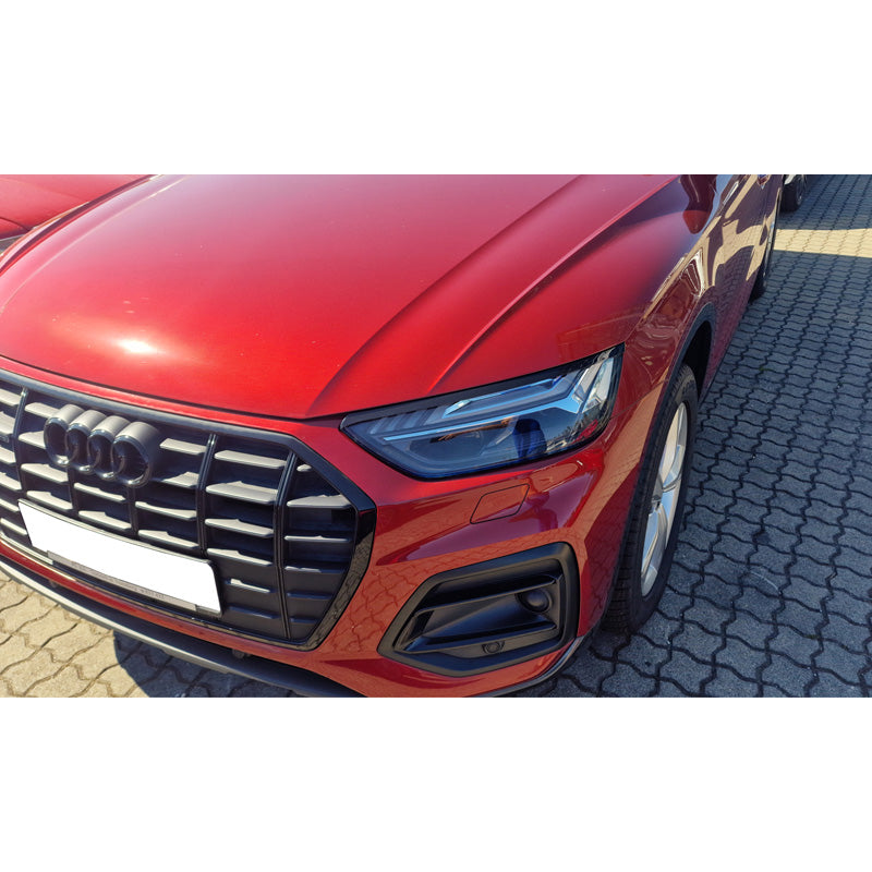 RDX, Øjenskygger, ABS Blank sort, passer til Audi Q5 (FY) Facelift inkl. Sportback (2021-2025)