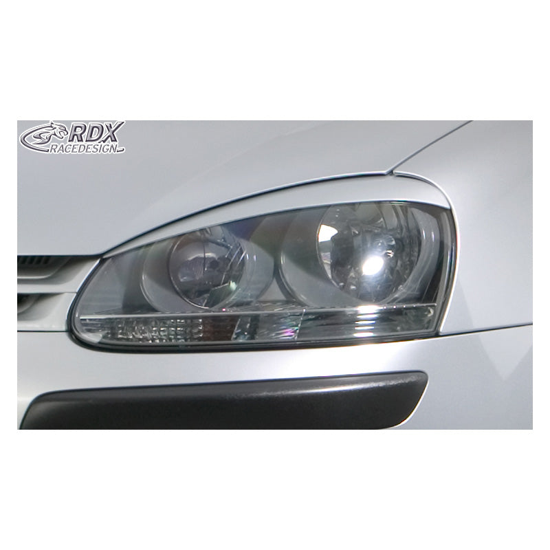 RDX Racedesign, Øjenskygger, Sort, Passer til Volkswagen Golf V (2003-2008) & Jetta (2005-2010), TÜV-godkendt