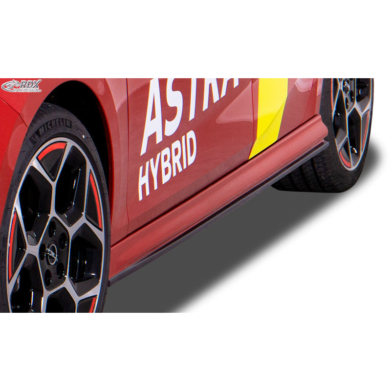 RDX Racedesign, Seitenschweller passend für Opel Astra L Hatchback 2021- Edition (ABS), Unlackiert
