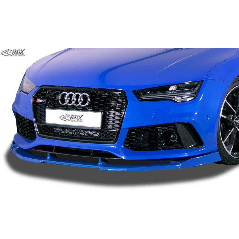 RDX Racedesign, Frontspoiler Vario-X passend für Audi RS7 2013-2018 (PU), PU-Rim, Unlackiert