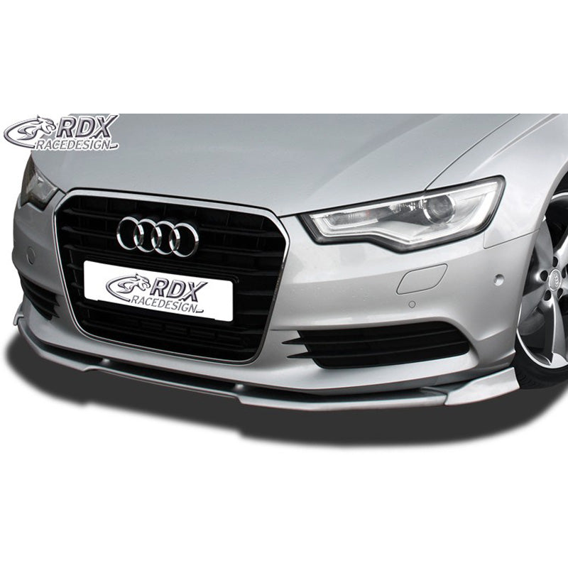 RDX Racedesign, Frontspoiler Vario-X passend für Audi A6 4G/C7 2011- (PU), PU-Rim, Unlackiert