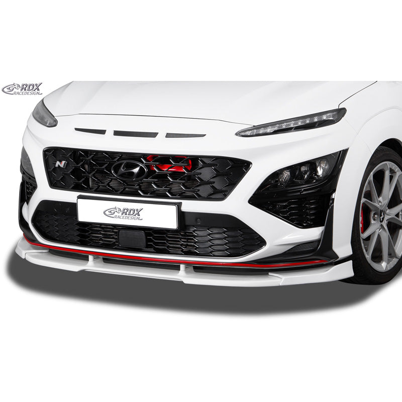 RDX Racedesign Front spoiler Vario-X suitable for Hyundai Kona N / N-Line 2020-2023 (PU)