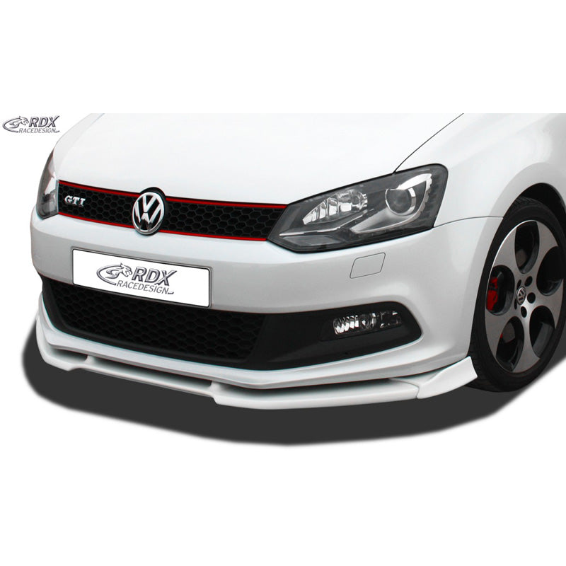 RDX Racedesign, Frontspoiler Vario-X, Passer til Volkswagen Polo 6R GTi (2009-2014), Ubehandlet PUR