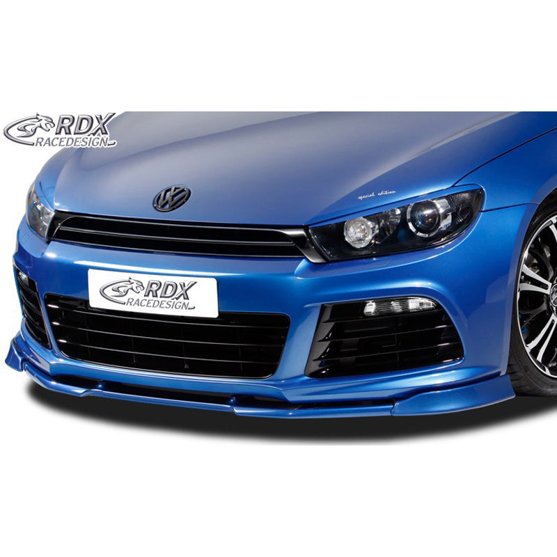 RDX Racedesign, Frontspoiler Vario-X, Passer til Volkswagen Scirocco III R 2009-2014, Ubehandlet PU