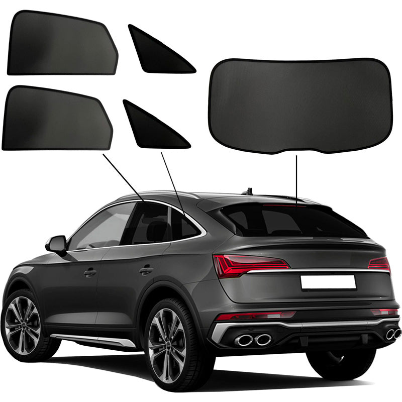 SunClip Privacy & Sun protection suitable for Audi Q5 Sportback (FYT) 2020-2025