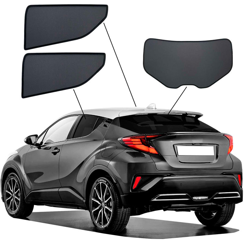 SunClip Privacy & Sun protection suitable for Toyota C-HR (X1) 2016-2023