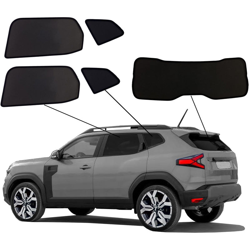 SunClip Privacy & Sun protection suitable for Dacia Duster III 2024-