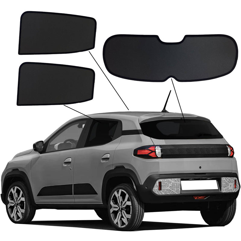 SunClip Privacy & Sun protection suitable for Dacia Spring (EV) Facelift 2024-