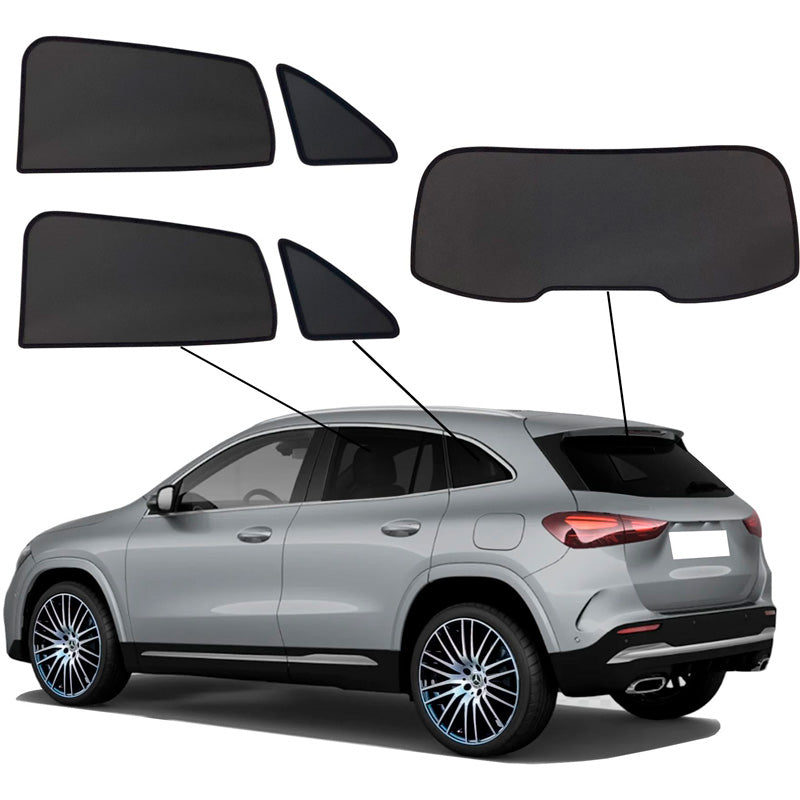 SunClip Privacy & Sun protection suitable for Mercedes GLA (H247) 2020- & EQA (H243) 2021-