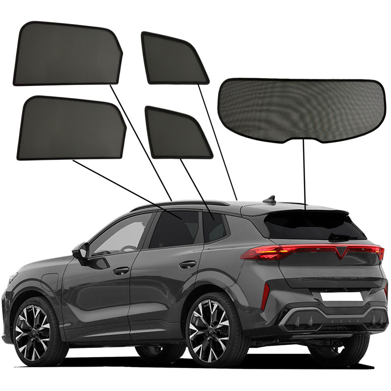 SunClip Privacy & Sun protection suitable for Cupra Terramar (KP1) 2024-