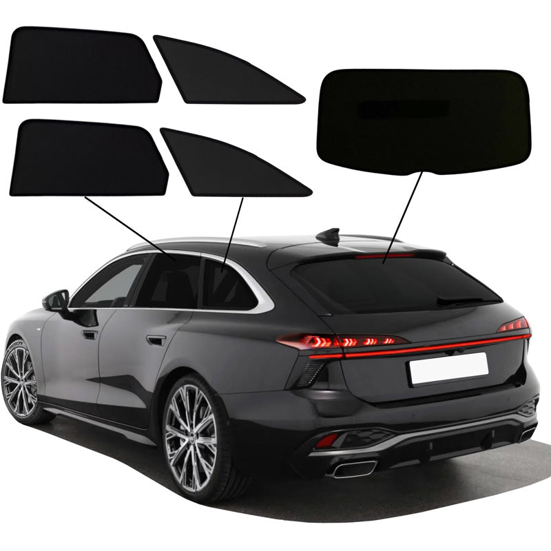 SunClip Privacy & Sun protection suitable for Audi A6 (C9) Avant 2025- excl. E-Tron