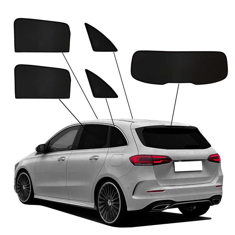 SunClip, Solgardiner & Privatlivsbeskyttelse, passer til Mercedes B-Class W247 (2019-)