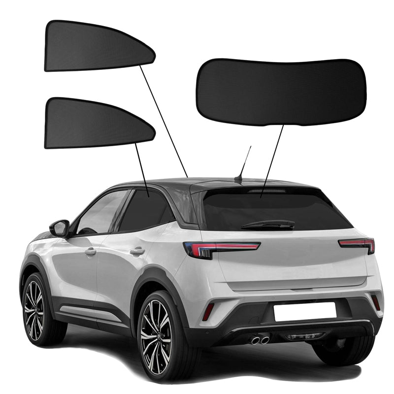 SunClip Privacy & Sun protection suitable for Opel Mokka II 2020- incl. Mokka-e
