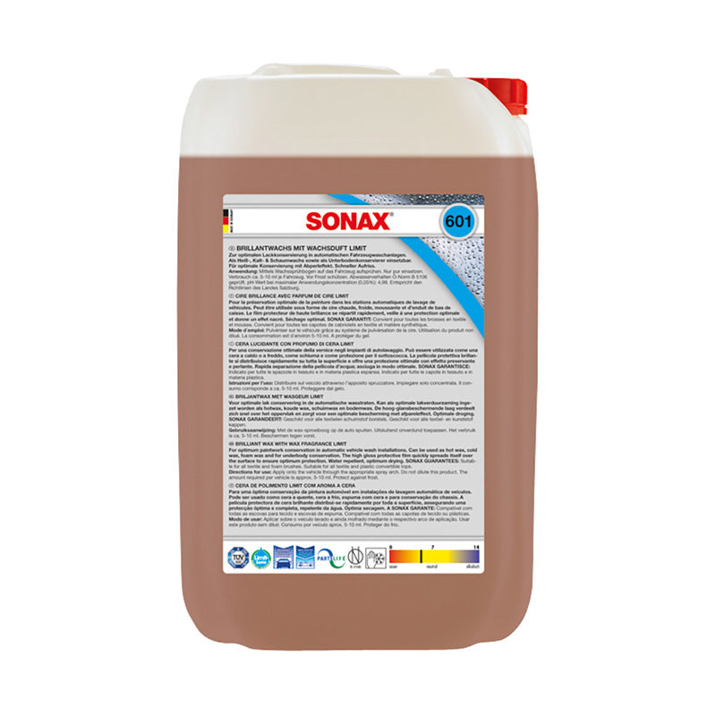 SONAX, Sonax 601.705 Limit Briljant wax 25-Liter, Flüssigkeit, Rot