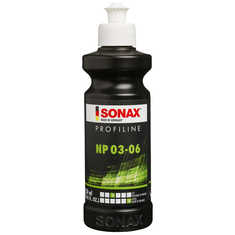 SONAX, Sonax 208.141 Profiline NP 03-06 Nano Polish 250ml, Schwarz