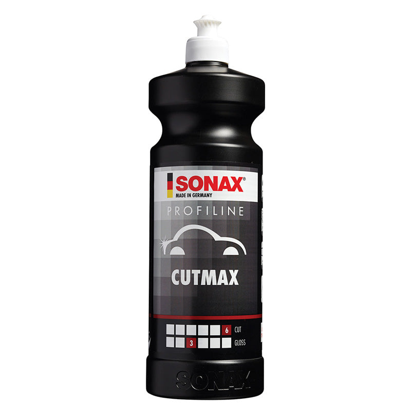 SONAX, Sonax 246.300 Profiline Polierpasta CutMax 1-Liter, Flüssigkeit, Schwarz