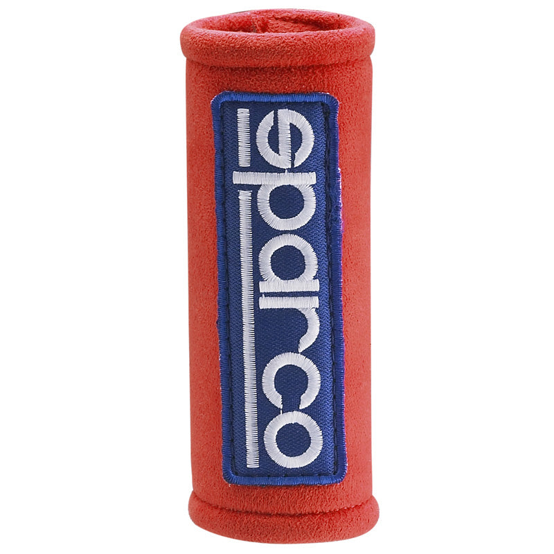 Sparco, Lenkrad-/Handbremspolster Mini - Red - 2 Stück, Alcantara, Rot