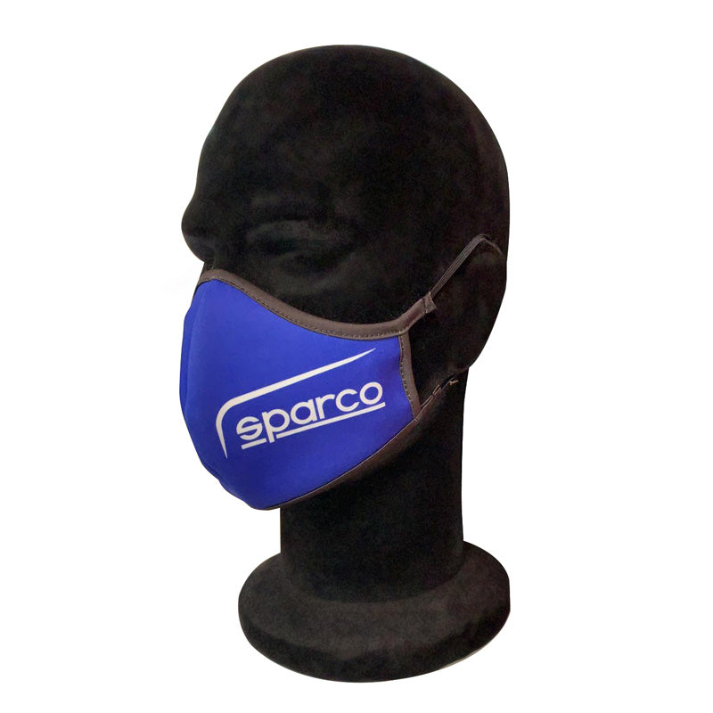 Sparco, Schutzmaske (Washbar) - Blau - pro Stück, Textil