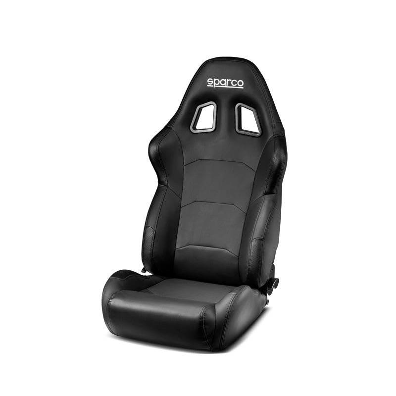 Sparco, Sport Sæde R500 Torino, Sort Skai, Reclinable