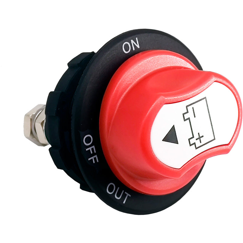 Simoni Racing Battery Disconnect - Red - 12-32V/100Amp