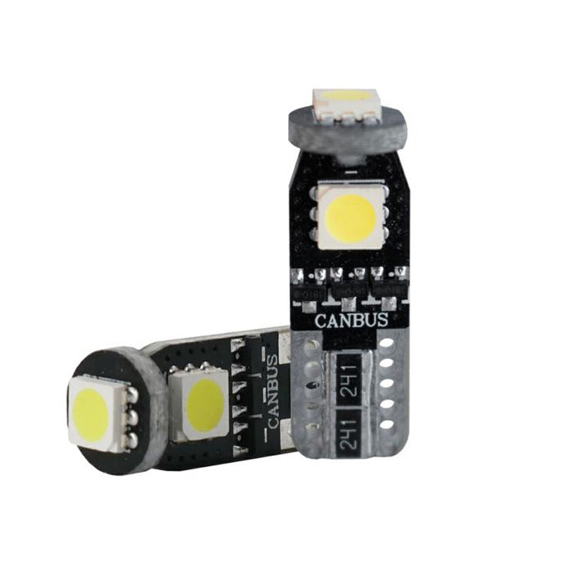 Simoni Racing, T10 3-LED 3W Canbus Leuchtmittel - UltraWeiß - Satz à 2 Stück, Weiss