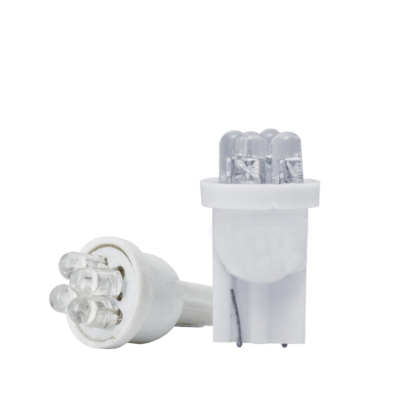 Simoni Racing, T10 4-LED Multispot Leuchtmittel - Weiß - Satz à 2 Stück, Weiss